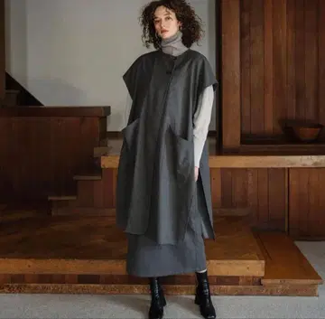 willfully 롱 베스트 스커트 셋업