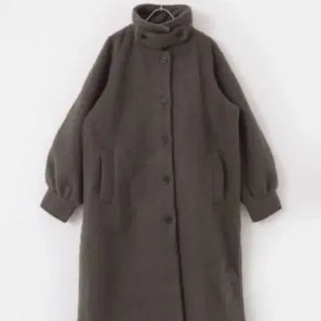 미사용 새상품 ITEMS URBANRESEARCH 샤기 스탠드 카라 코트