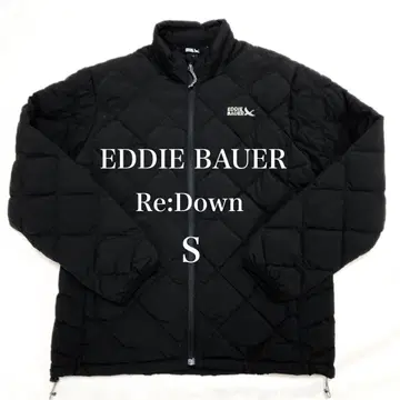 에디 바우어 700FP Re:Down 퀼팅 다운 S 블랙