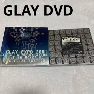 GLAY 라이브 DVD 2점 세트 레어템