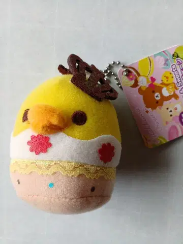 리락쿠마 키이로이토리 Sweets&Sweets 마스코트 키체인