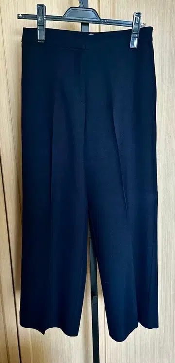 띠어리 럭스 FEDORA 와이드 팬츠 네이비