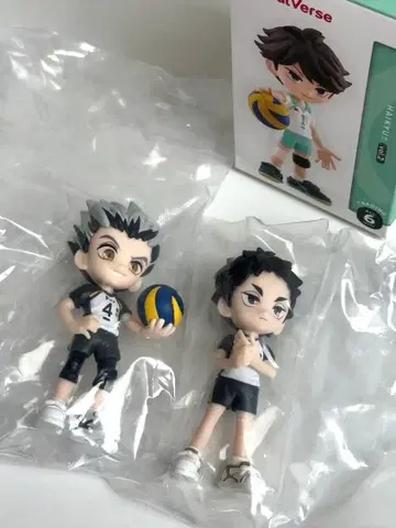 하이큐!! 보쿠토 코타로 아카아시 케이지 피규어 2체 세트