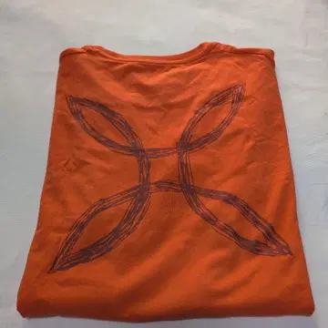 몬츄라 티셔츠 오렌지 남성용 M