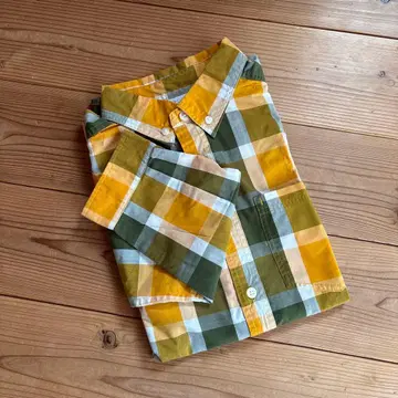 컬럼비아 체크 무늬 긴팔 셔츠 남성용 M