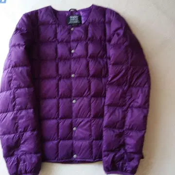 TAION 퍼플 다운 자켓 S 사이즈