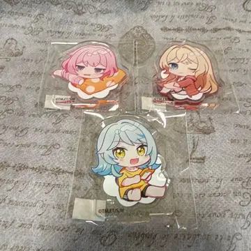 와타나레 복권 미니 아크릴 스탠드 3개 세트 낱개 판매 불가