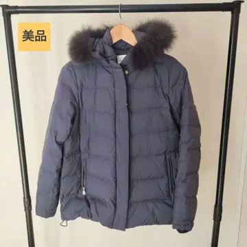 [ 새상품급 ] IENA 타프타 숏 다운 38 사이즈 네이비