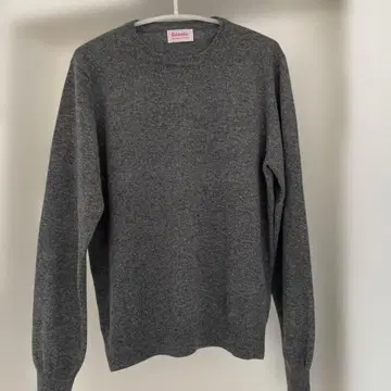 도나치 돌모어 크루넥 니트 스웨터 그레이 48 빈티지