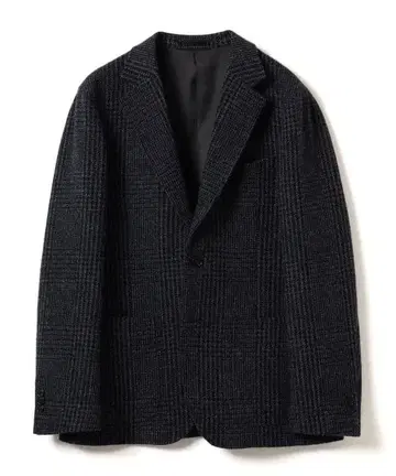 BEAMS 트위드 테일러드 자켓