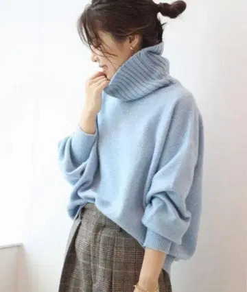 스픽 앤 스팬 캐시미어 울 터틀 풀오버