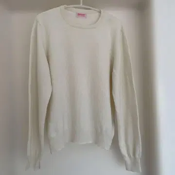 도나치도 돌모어 크루넥 니트 화이트 48