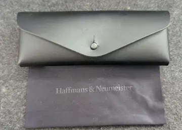 Haffmans & Neumeister 안경 케이스 블랙
