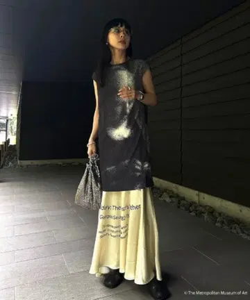 Ameri AMERI x THE MET 레이어드 드레스 S 사이즈