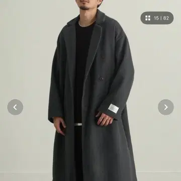 완판템 ZIPFIVE 울라이크 롱 오버코트