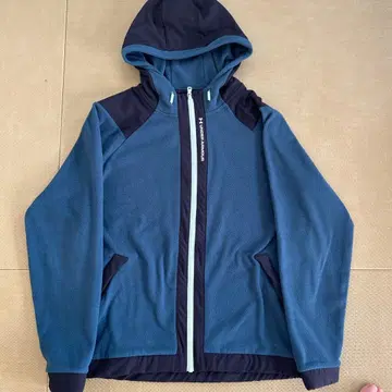 UNDER ARMOUR 풀 집업 후드티 다크 블루/네이비