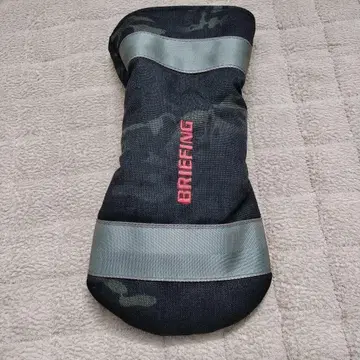 새상품급 골프헤드커버 브리핑 BRIEFING 드라이버용 카모플라주