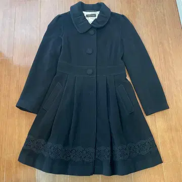 레스트로즈 롱 코트 블랙