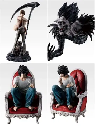 데스노트 제일복권 A상 B상 D상 라스트원 피규어 세트