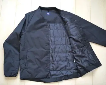 [ 거의 미사용 ] SHIPS 충전솜 가디건 M 사이즈 남성용 블랙