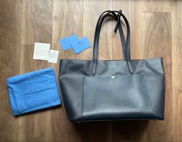 스마이슨 토트백 네이비