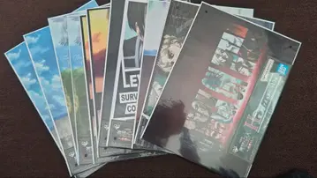 진격의 거인 ~땅울림~ 제일복권 클리어 포스터 11장 세트