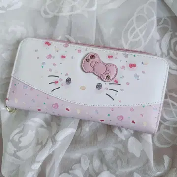 50주년 기념 헬로키티 라운드 장지갑