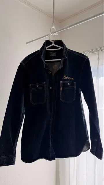 정품 스튜디오 다치산 데님 셔츠 40주년 기념 새상품급 중고