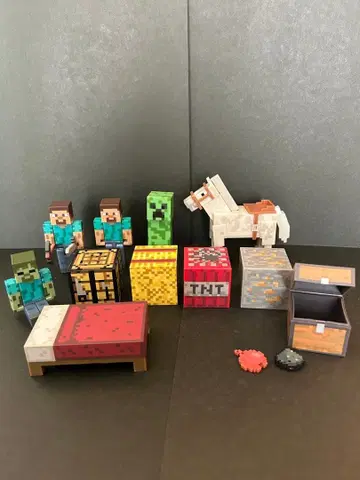 Minecraft 피규어 세트