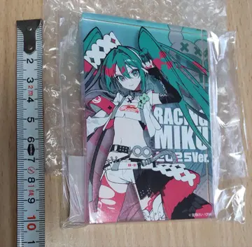 미개봉 레이싱 미쿠 2025 키 비주얼 1 Ver 하츠네 미쿠