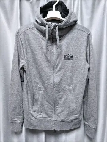 BURTON 슬리퍼 후디 후드티 그레이