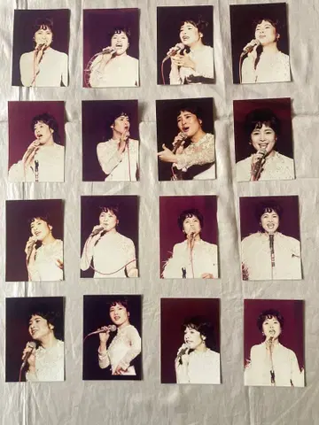 유미 카오루 콘서트 브로마이드 16장 당시 물건 Kodak