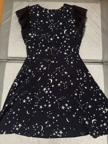 Mademoiselle TARA 별자리 프린트 원피스 38