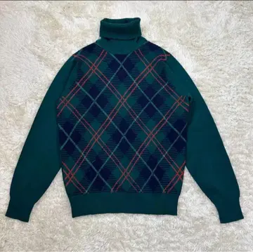 발렌타인 캐시미어 스코틀랜드제 구 택 니트