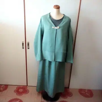 기모노 리메이크 롱 스커트와 자켓