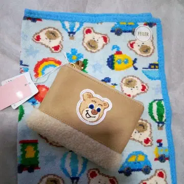 페이러 보아 와펜 파우치 리베 보물 상자 게스트 타월 2점