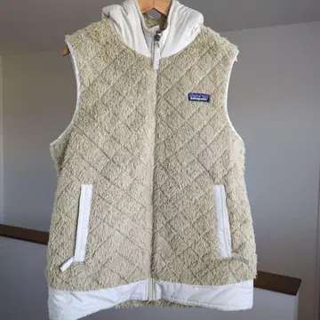 Patagonia 플리스 보아 자켓 베이지