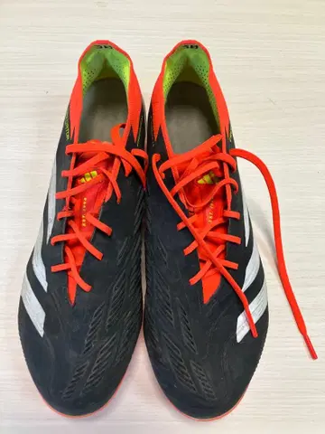 축구화 스파이크 프레데터 블랙/오렌지