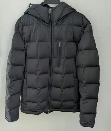 더 샵 TK 블랙 다운 자켓 후드 부착