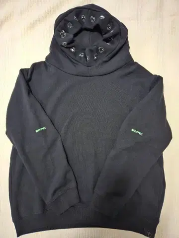 요네즈켄시 HYPE 티스군 후드티 블랙 M 사이즈