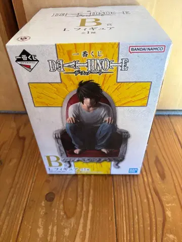 제일복권 DEATH NOTE 데스노트 B상 L 피규어