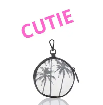 알로하 컬렉션 큐티 코인 케이스 미니 파우치 팜트리