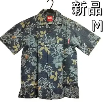 새상품 MANGO HOUSE 카리유시 아로하 셔츠 M 사이즈 남성용