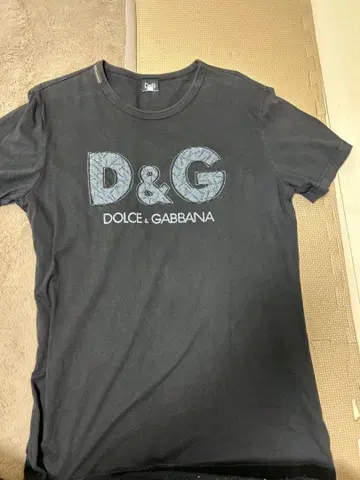 돌체앤가바나 D&G 블랙 티셔츠 XL