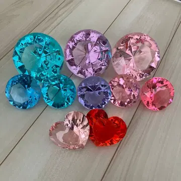 아크릴 아이스 아크릴 입상 10개