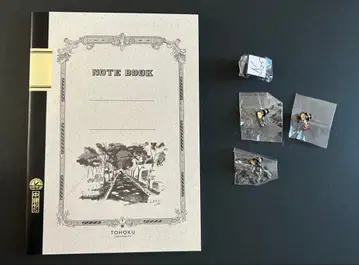 미사용 새상품 오다 카즈마사 굿즈 핀즈 4점, 노트 [1]