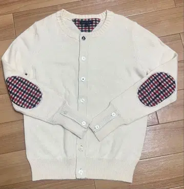 TOMMY HILFIGER 아이보리 가디건 M
