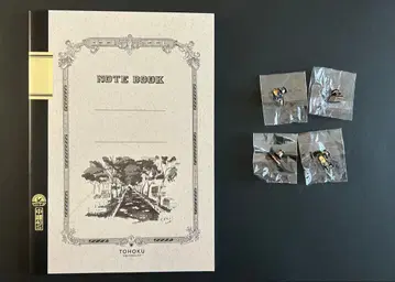 미사용 새상품 오다 카즈마사 굿즈 핀즈 4개, 노트 [2]