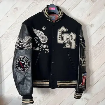 Whitesville Letterman 바시티 자켓 40