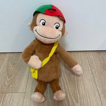 호기심 왕성한 원숭이 봉제 인형 오자루의 조지 뽑기 게임